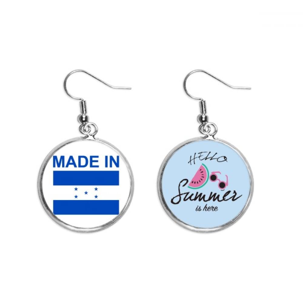 Pendientes de sandía para looks de playa y complementos de moda estival 5