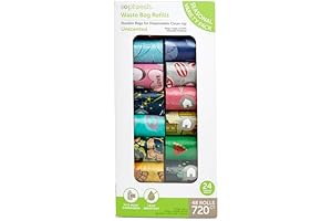 So Phresh Poop Bags Dog Waste Bag Refill Rolls Seasonal Bulk Variety Pack 720 Count