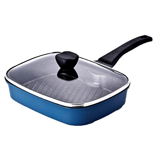 Image of kichenflower magic hole pan/Reduce smell pan/Strong titanium + stone coating 27cm x21cm