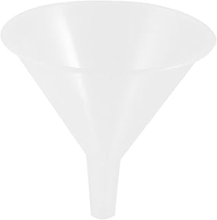 uxcell 5.9' Mouth Dia Laboratory Clear White Plastic Filter Funnel 150ml
