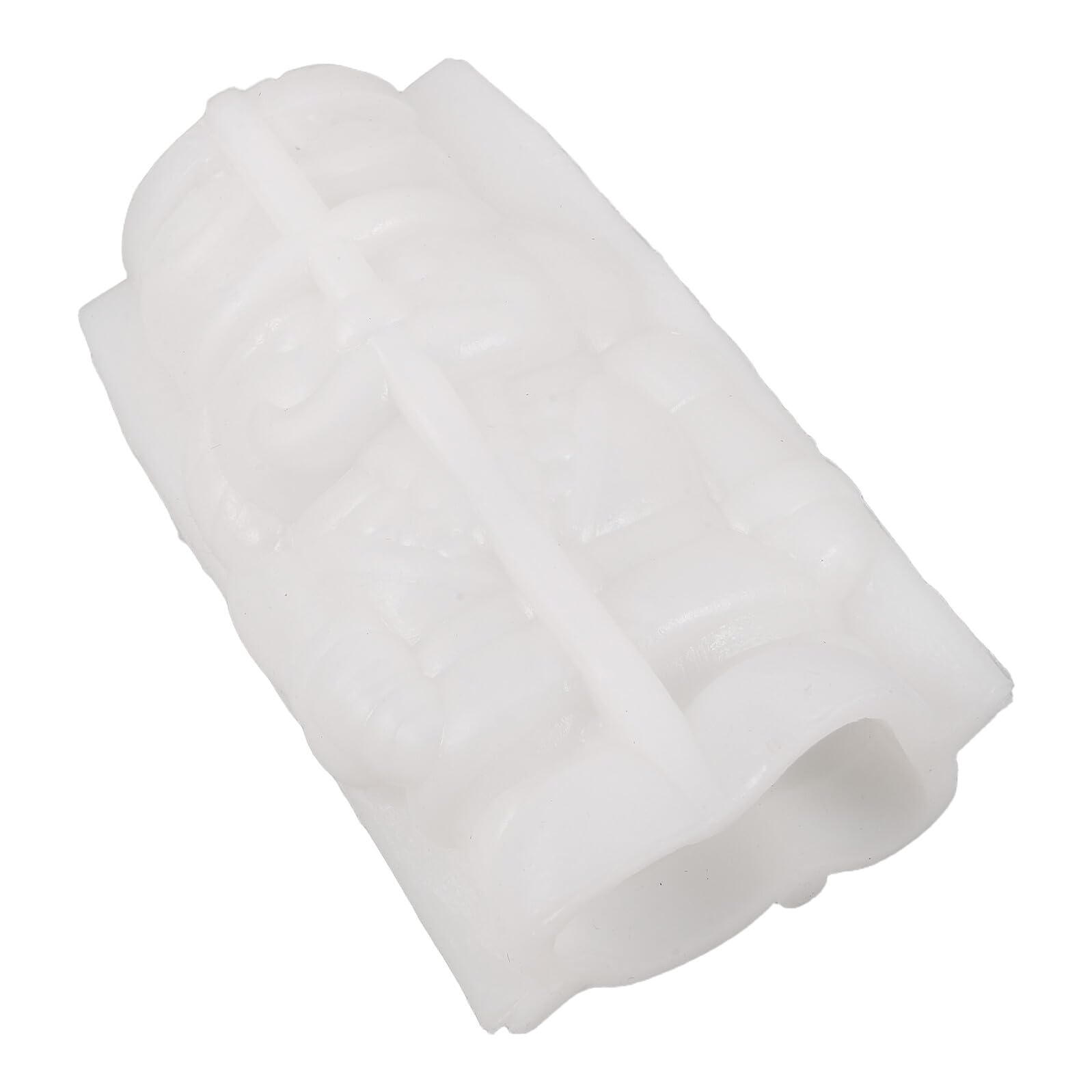 Moule à Bougie Silicone Grand Format de Soldat Casse-Noisette, Résistant la Chaleur, pour Bougies DIY de Noël, Pâques et Saint-Valentin, Moule Conique Polyvalent pour Résine