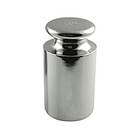 Vista 11 de American Weigh Scales Peso de calibración para báscula digital AWS, acero inoxidable, acero al carbono, acabado cromado, 300G (300WGT)