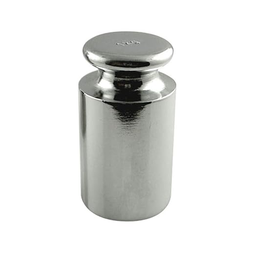 American Weigh Scales Calibration Weight for AWS Digital Scale, Chrome Plated, Carbon Steel, Chrome Finish, 1000G (1KGWGT)