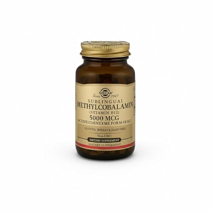 S.O.L.GAR Sub-lingual Methylcobalamin | Vitamin B12 | 60 Nuggets