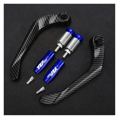 Protège-mains YZF R25 bleu pour sécuriser vos trajets en ville