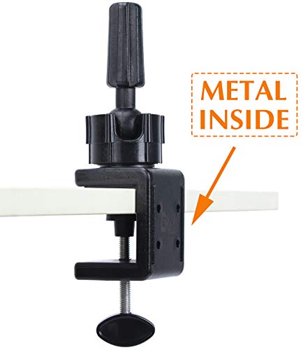 GEX Metal Wig C Clamp Stand Holder for Canvas Block Head Mannequin Manikin