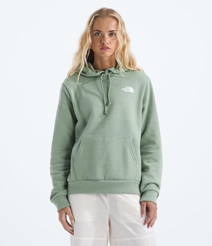 THE NORTH FACE Women's Evolution Box NSE Fill Graphic Hoodie | 2 Piece Hood With Adjustable Drawcord2