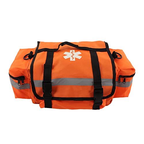 Sac de traumatologie orange en tissu Oxford portable pour urgence et premiers secours