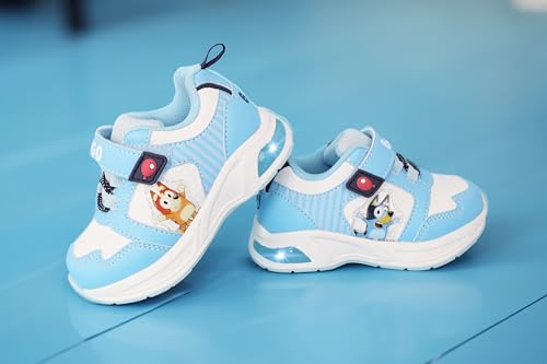Bluey Boys Low Top Sneaker- 9 Blue/White3