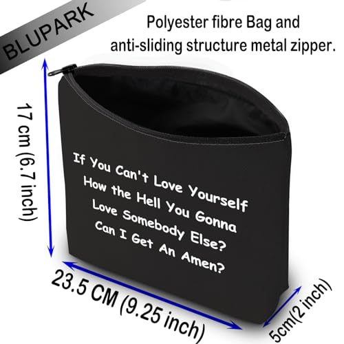 Drag Race Inspired Gift Drag Queen Canvas Cosmetic Bag Pride Gift for Sister Mom (Get an Amen-BK) - Image 2