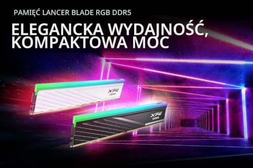MEM DDR5 ADATA XPG LANCER BLADE RGB 32GB (2x16GB) 6000MH AX5U6000C3616G-DTL