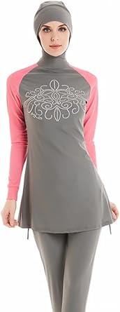 Bukini Swimwear Muslim Modest Swimsuit Hijab Full Coverage Bathing Suit Swimming Suit Beachwear