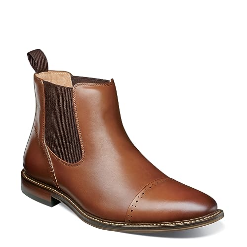 STACY ADAMS Men's Maury Cap Toe Chelsea Boot
