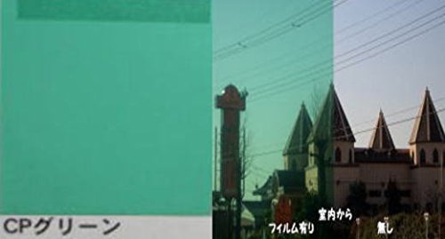 Amazon.co.jp: カーフィルム CPグリーン ウィンドフィルム スモーク