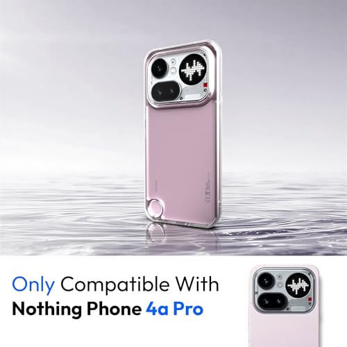 Image of KAPAVER Impulse Case for Nothing Phone 4a Pro | Hard Protection Clear Case for Nothing Phone 4a Pro (Clear)