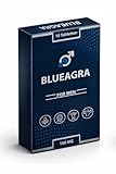 BLUEAGRA - Der Vital-Komplex für den Mann – 10 hochdosierte Tabletten mit Maca, Ginseng und Tribulus Terrestris