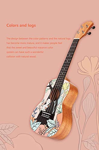 Concert Ukulélé, Bois Entier Acajou Lapin Modèle 23 Pouces Yukulele Avec Sac Kit Débutant-23pouces - Les Beatles, Paul McCartney, John Lennon, RIngo Starr, George Harrison Concert Ukulélé, Bois Entier Acajou Lapin Modèle 23 Pouces Yukulele Avec Sac Kit Débutant-23pouces – Image 8