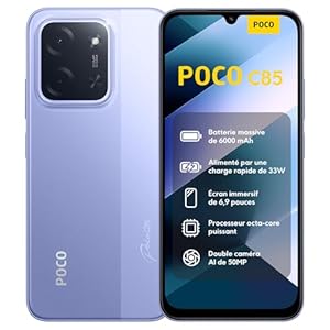 Smartphone 6,9" 120 Hz 6000 mAh POCO C85 Purple