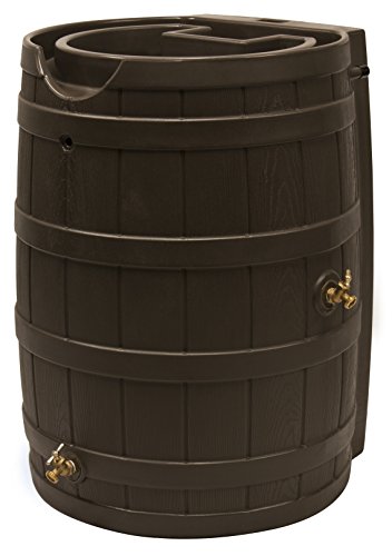 Rain Wizard 65 Gallon Rain Barrel - Oak