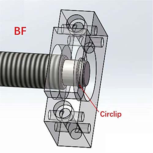 Soporte FF15 con rodamiento suave que elimina vibraciones en SFU1204 6