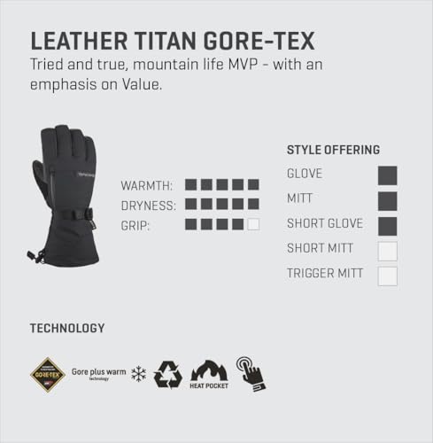 Dakine Leather Titan Gore-Tex Snow Glove - Image 4