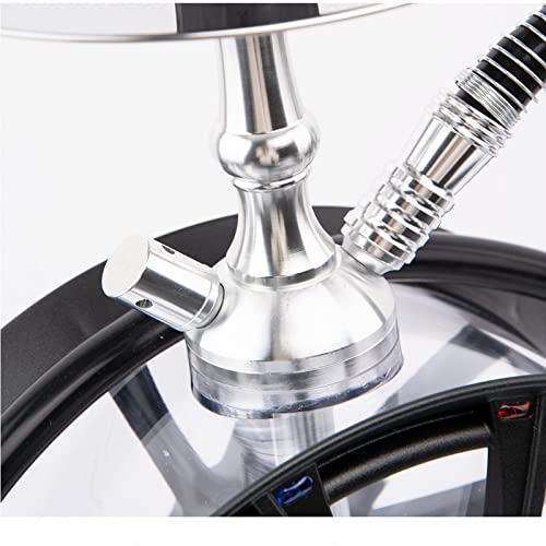 1 Schlauch Shisha Combo Set Tragbare Acryl Wassermasse Set Leicht Zu Zerlegen Und Reinigen Party Rauchen Set Für Zuhause… – Bild 7