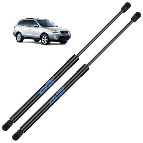 Koaudb 2Pcs Rear Tailgate Boot Struts for Santa Fe MK II All Engine SUV 2007-2012 Car Boot Lift Support Tailgate Struts Heavy Duty Gas Struts Replace #81770-2B001