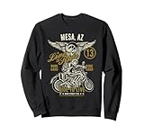 Photo Gallery mesa az usa design moto stile distressed felpa Photo Gallery mesa az usa design moto stile distressed felpa