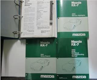 1993 Mazda RX7 RX-7 Service Repair Shop Manual HUGE SET FACTORY OEM BOOKS RARE - coolthings.us