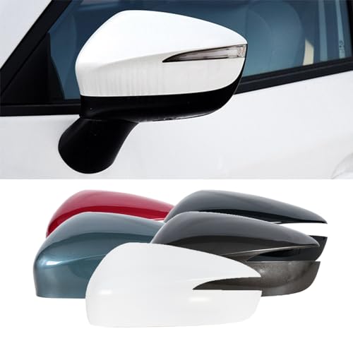 JESYMBX For Mazda CX-5 CX5 2015 2016 For Mazda CX-3 CX3 2016-2019 Rearview Mirror Cover Wing Door Side Cap Shell House Gray right