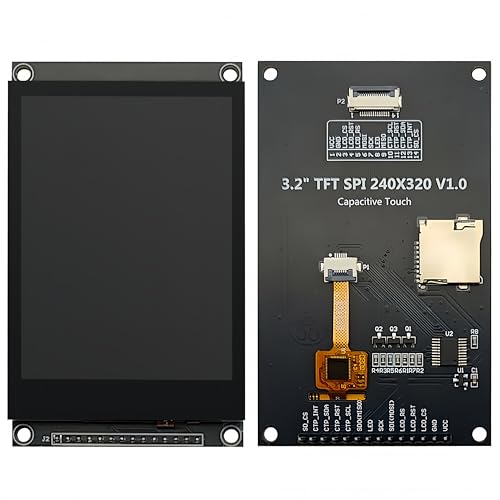 Module d'affichage tactile capacitif FT6336U IPS 240x320 pour ESP32 - 2
