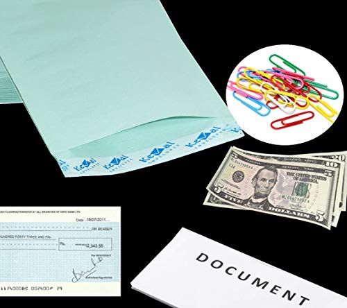 Image of DAHSHA Polynet Clothline Envelope Courier Cover Self-Seal Business Catalogue Cloth Lined Courier Document for Invitation and Post Cover (50 Pcs - A4 Catalogue Envelopes)