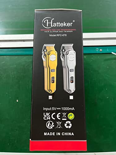Hatteker Rasoio per capelli e tagliacapelli Kit