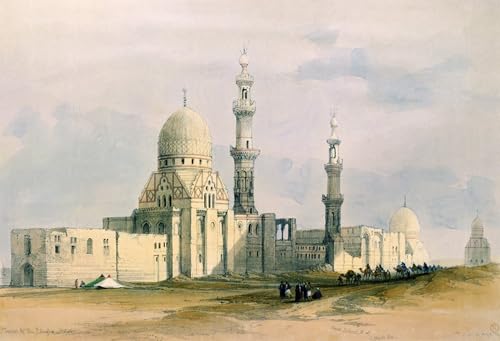 Pintura Tomba del sultano Qansuh para sala de estar cuadro decorativo David Roberts 60x90cm
