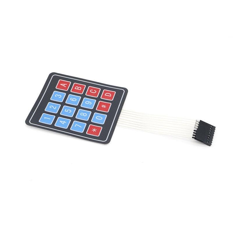100PCS 4x4 Matrix Array/Matrix Keyboard 16 Key Membrane Switch Keypad