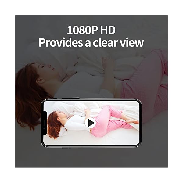 Mini hidden Camera 1080P Spy camera Portable 、 Personal Pocket Video Camera, Body Cam Small Security Camera with Motion Detection and Night Vision for Office, Security Guard, Home, Bike, Hiking - Image 5