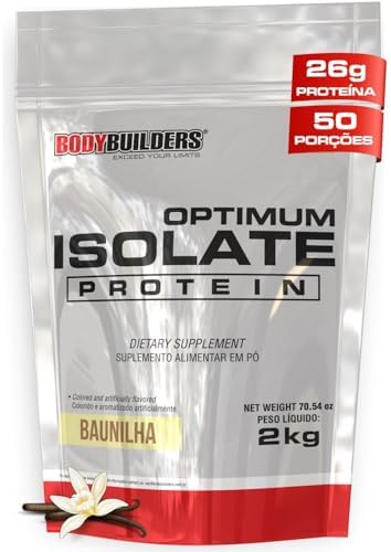 Optimum Isolate Whey Protein Baunilha 2kg - Bodybuilders