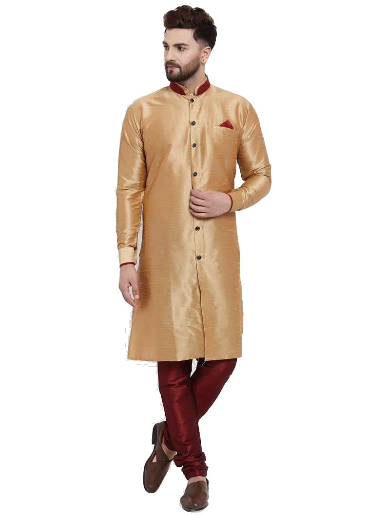 abh lifestyle Men's Silk Blend Sherwani Set.-picture-31