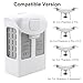 Satonaka Phantom 4 Battery 2 Pack, 5870mAh 15.2V Intelligent Flight Drone Replacement Battery for DJI Phantom 4/4 Advanced/4 Pro/ 4 Pro V2.0/4 RTK