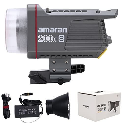 Aputure amaran 200xS�B�e���C�g LED���C�g �r�f�I���C�g Bowens �}�E���g �F���x2700K�`6500K CRI?95 TLCI98
