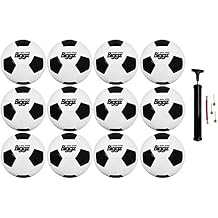 Biggz 12 Pack Premium Classic Soccer Balls Size 5