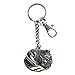 Produktbild Jean's Friend New Vintage Hero Fire Fireman Firefighter Metal Charm Pendant Anhänger Key Ring Schlüsselanhänger