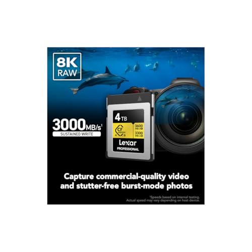 Image of Lexar Gold Series Professional CFexpress 4.0 Type-B - 4TB, Card