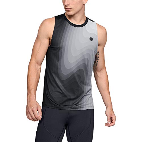 Under Armour UA Rush Run Track Singlet XL Black