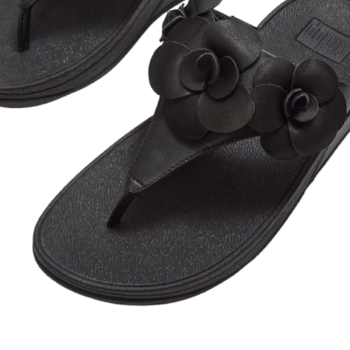 Image of FitFlop Lulu Flower Toe-post Sandals