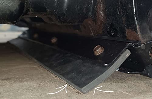 Rubber Shield Scraper Blade Compatible with Honda HS35 Snowblower Snow Blower 76215-730-000