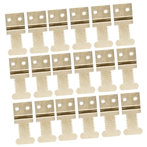 Image of Elegant Metal Frame Hooks 25pcs Heavy Duty Picture Hangers Photo Frame Hanging Hardware for Home
