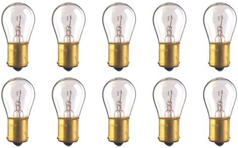 CEC Industries 93 Bulbs, 12.8 V, 13.312 W, BA15s Base, S-8 Shape (Box of 10)