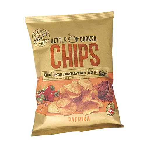 CandyFrizz Selection Crispy Paprika Flavoured Kettle Cooked Chips 150 g