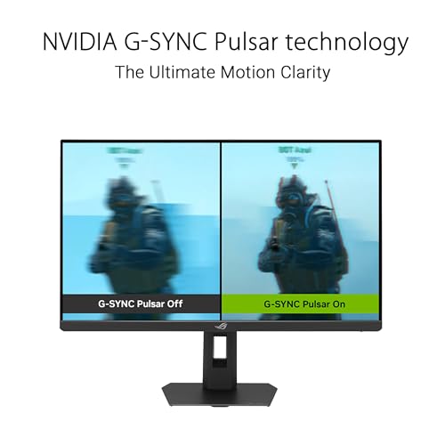 Image of ASUS ROG Strix 27 inch 1440P GSYNC Pulsar HDR Gaming Monitor (XG27QNGV) - QHD, 360Hz (Above 144Hz), 1ms, Ultrafast IPS, Esports Dual-Mode, Ambient Adaptive Technology, Aura Sync, 3 yr Warranty